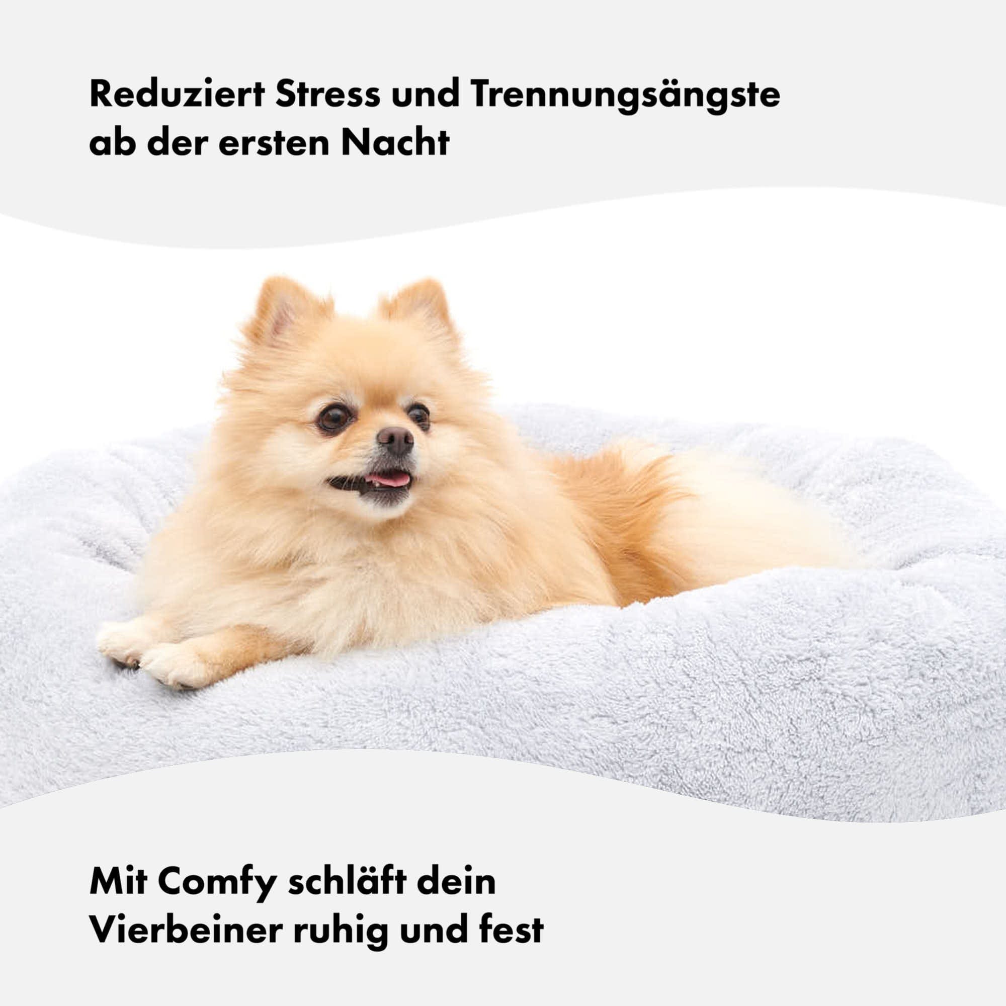 William Walker Kuscheliges Hundebett Comfy Sky (helles grau)